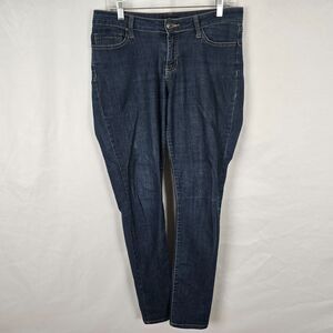 Cello Jeans Women's 14 Blue Dark Wash Skinny High Rise